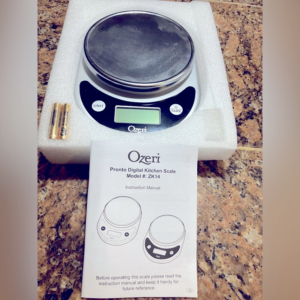 Ozeri Pronto Digital Kitchen Scale